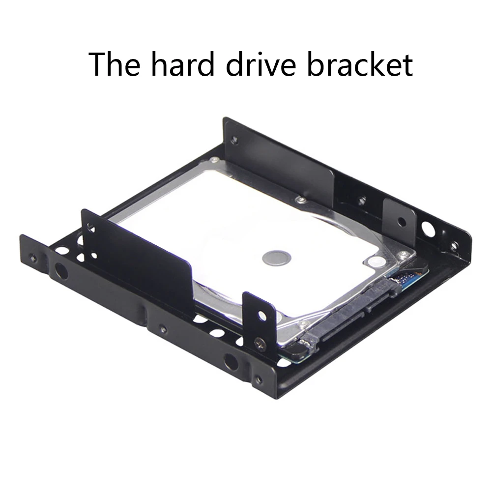 2 5 To 3 5 Internal Mounting Computer Ssd Hard Drive Dual Desktop Converter Adapter Bracket Harddisk Boxs Aliexpress 2 5 To 3 5 Internal Mounting Computer Ssd Hard Drive Dual Desktop Converter Adapter Bracket Harddisk Boxs Aliexpress