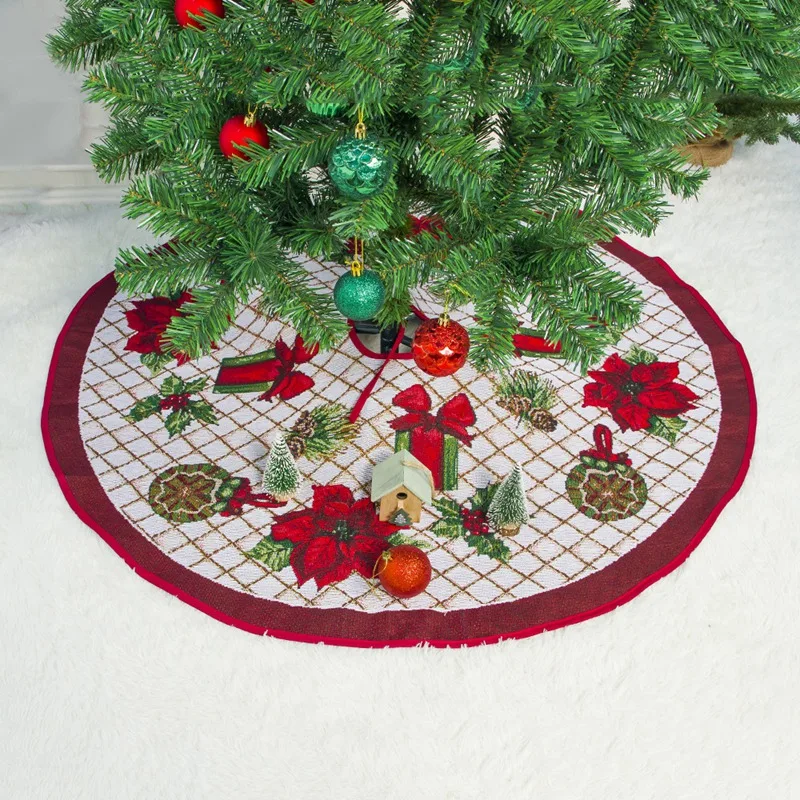 Украшение для рождественской елки, юбки, диаметр 100 см, украшение для рождественской елки, украшения для рождественской елки