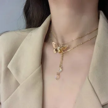 

2020 New Arrival Zeojrlly Women Chokers Necklaces Classic Link Chain Metal Animal All Compatible Party Necklace Female Jewelry