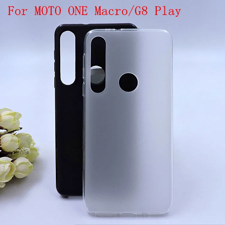 Для Moto G8 Play G8 Plus E6 Plus один макро чехол Чехол под мрамор Coque Shell чехол для телефона s