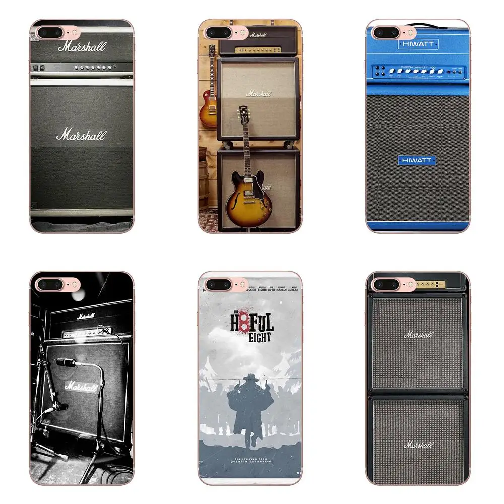 Marshall Music Box Soft Cases Covers For Huawei P7 P8 P9 P10 P20 P30 Lite Mini Plus Pro Y9 Prime P Smart Z 2018 2019 | Мобильные
