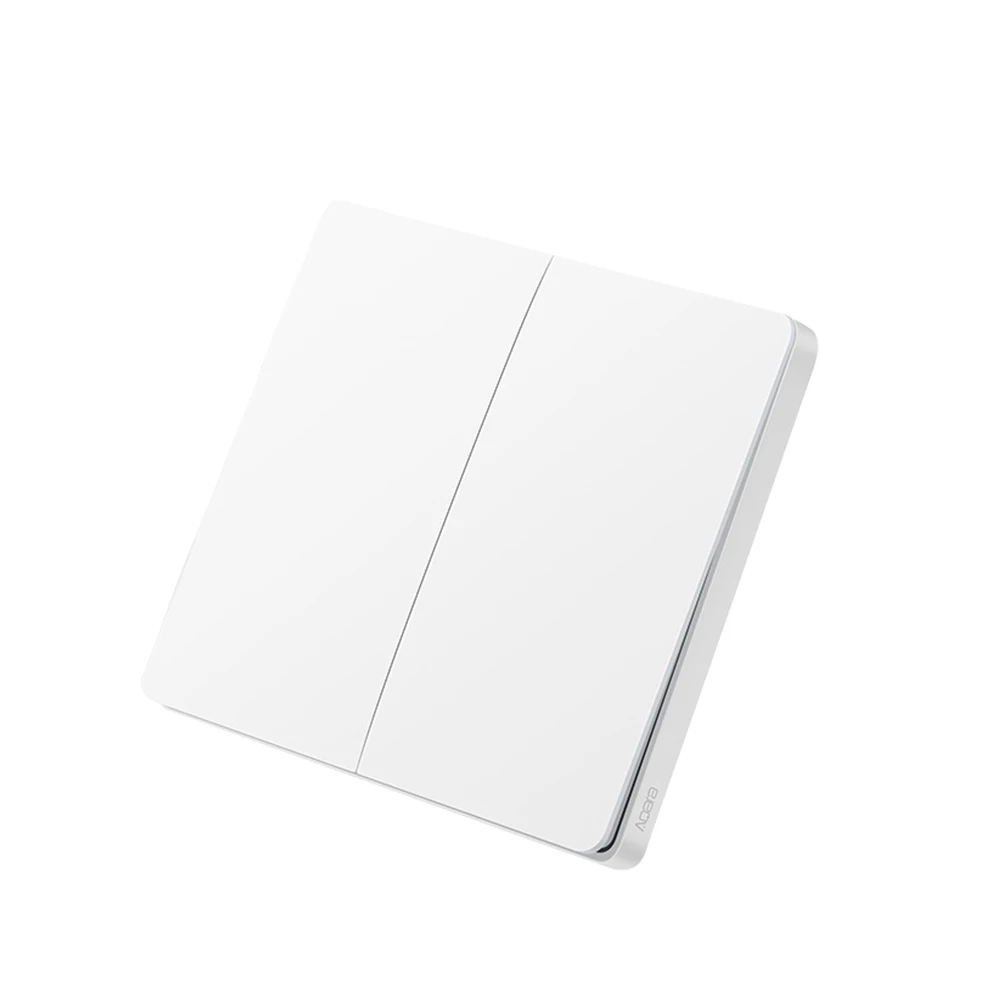 Aqara Smart Light control двойной одиночный ключ ZiGBee настенный выключатель 2 версии Mijia приложение управление