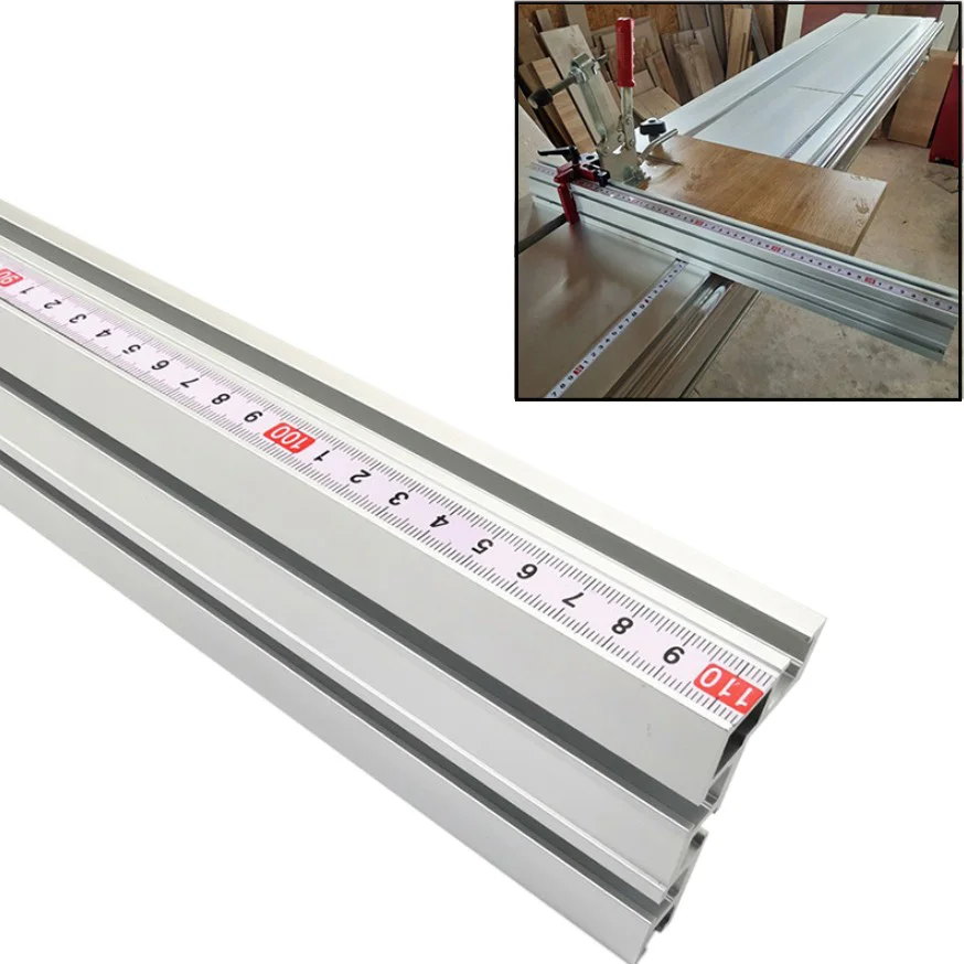 Алюминий 75 мм высота Miter Track T-track стоп раздвижные кронштейны Miter Gauge забор разъем для деревообработки верстак DIY инструмент