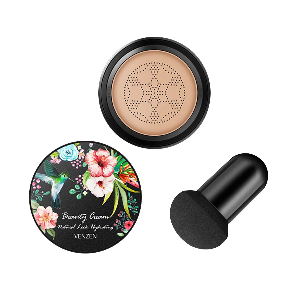 BB крем для макияжа Profissional CompletaAir Cushion Cream водостойкий увлажняющий тональный крем с губкой#0