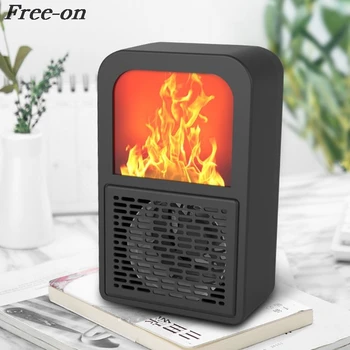 

Free-on Mini Energy-saving Heater Room Office Desktop Electric Fan Personal mini Warm Space Heater