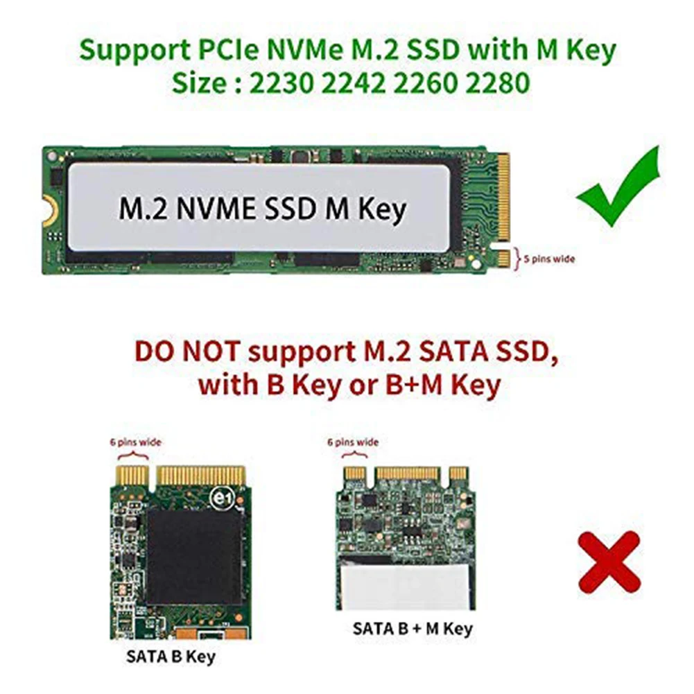 M.2 к USB3.1 адаптер карта инструмент стабильные аксессуары практичный NGFF конвертер NVME части быстрая скорость высокая производительность M ключ SSD