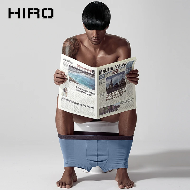 Модные брендовые боксеры с карманом сексуальное мужское нижнее белье из модала