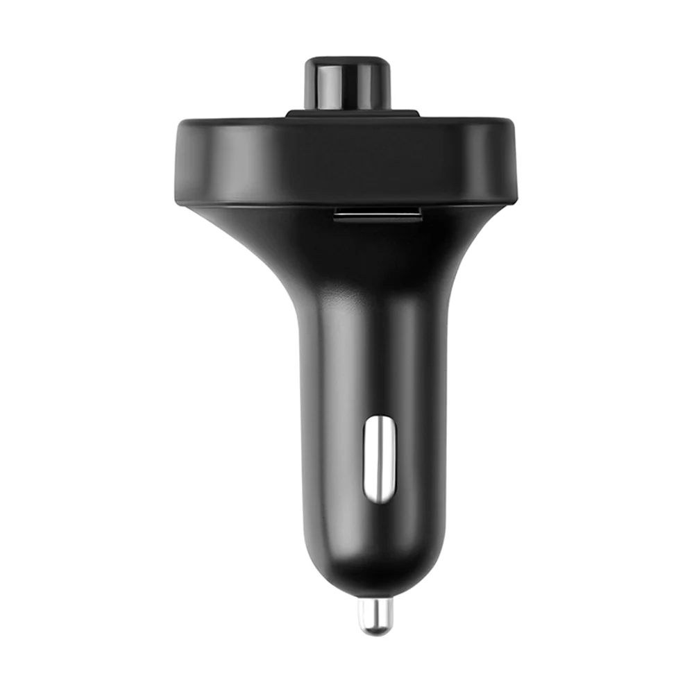 Автомобильный Bluetooth V5.0 комплект fm-передатчик беспроводной громкой связи аудио приемник TF U диск MP3 плеер 2.1A двойной USB телефон автомобильное зарядное устройство