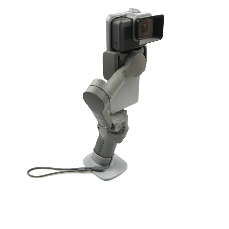 

For Gopro 5 6 7 For DJI Osmo Action Camera Adapter Mount Switch Board Balance Clump Weight Bracket for DJI Osmo 3 Mobile Gimbal