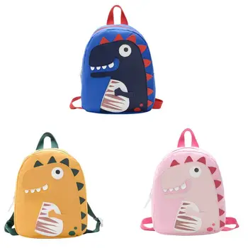 

Kids Girls Cute Dinosaur Backpack Children Schoolbag Rucksack Cartoon Daypack Q0KE