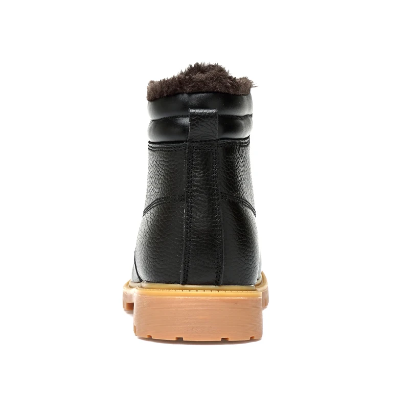 Трендовая зимняя мужская туристическая обувь водонепроницаемые Тактические Сапоги износостойкие мужские тактические ботинки плюшевые теплые походные ботинки 37-48
