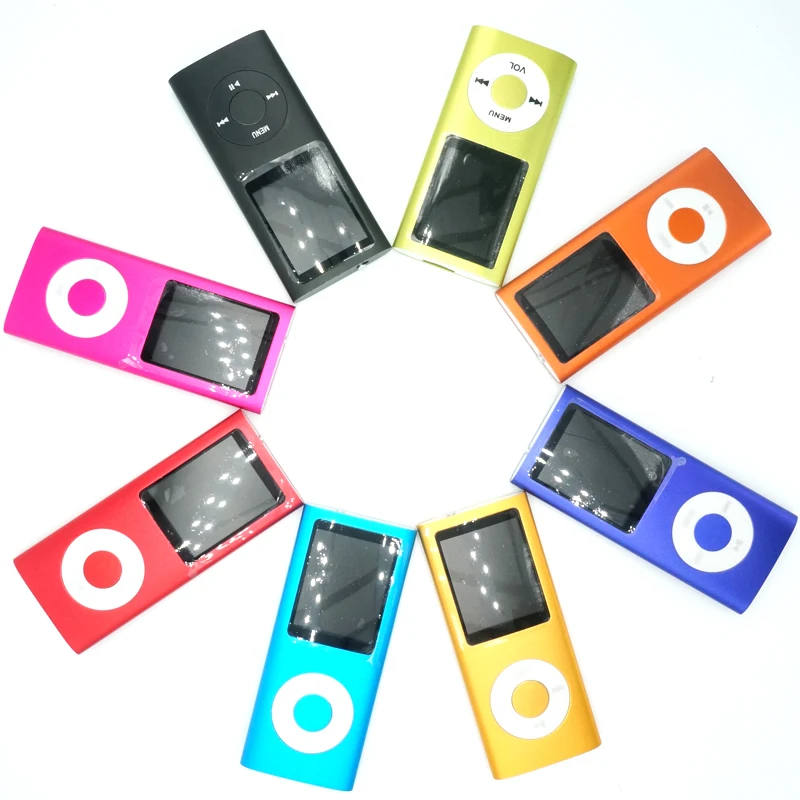  MP3 Player 4TH GEN 1.8 inch LCD scren Memory Stereo Music Media Player FM radio AMV video player bu