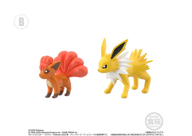 Bandai Pokemon Kanto Region Slowpoke Shellder Pikachu Raichu Bulbasaur  Charmander Squirtle Proportional World Model Toys Gifts - AliExpress