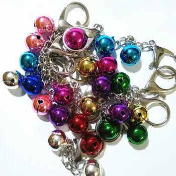 

Fashion bells Key Chain South Korea Clasp Key Ring Cute Big Pendant Bag Charming Car Key Holder Personality Gifts