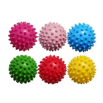 

4Pcs Baby Soft Sensory Toy Balls Squeeze and Bouncy Developmental Sensory Educational Toy Ball Random 4 Color