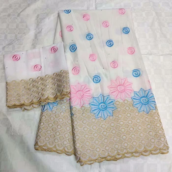 

African Dry Lace Fabric Swiss Voile Lace In Switzerland High Quality Purple Polish African Lace Fabrics For Wedding Dress