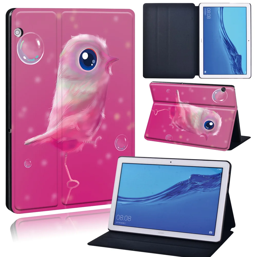 Cover Supporto In Pelle Per T3 T5 M5 Custodia Supporto In Pelle Sintetica Per Huawei MediaPad T3 8, T5 10, M5 E M5 Lite - Include Spazio Per Penna Cover Supporto In Pelle Sintetica - Foto 7