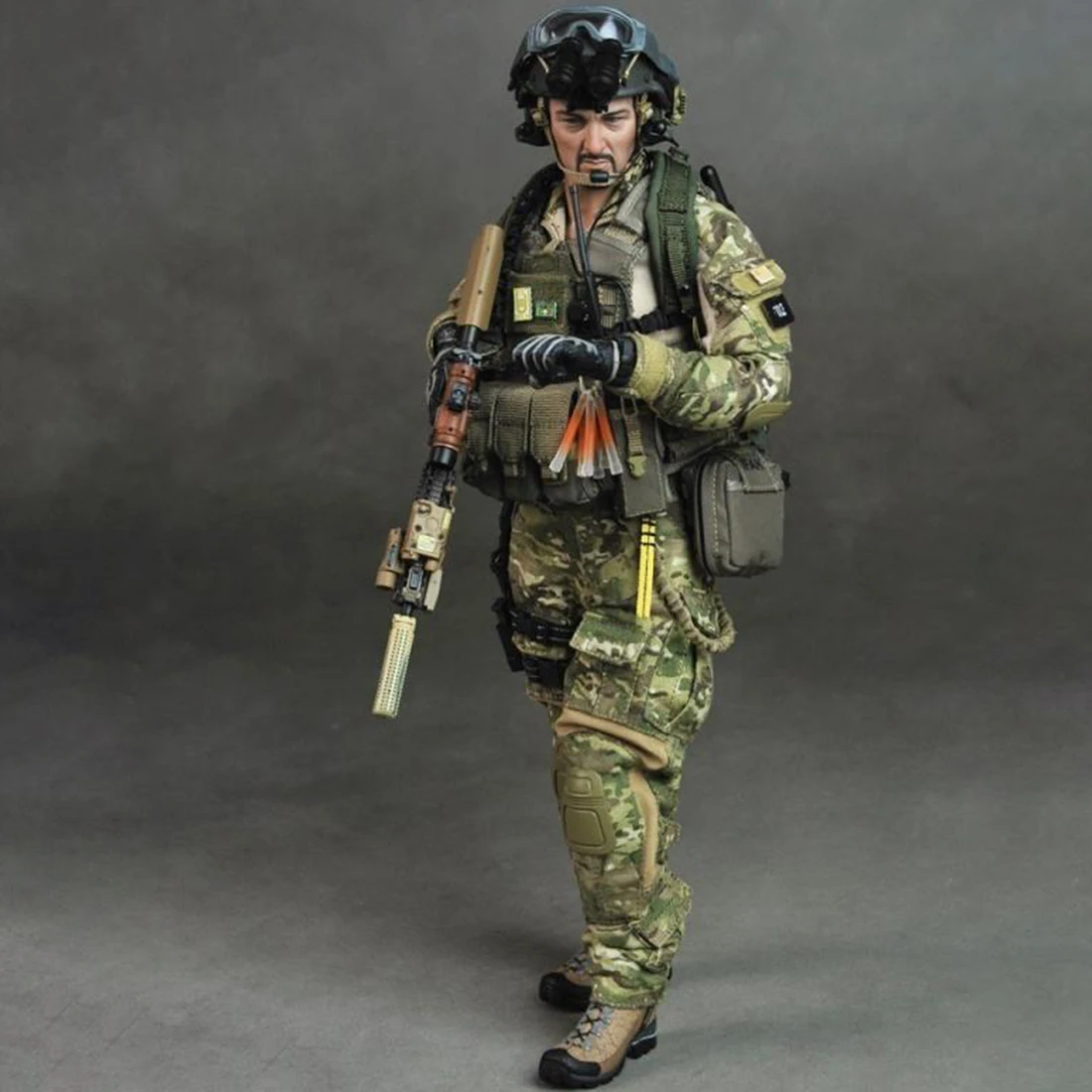 1/6 30 см средневековый Солдат модель реалистичный головной убор DIY подвижный армейский рейнджер США Военная фигурка подарок для военных