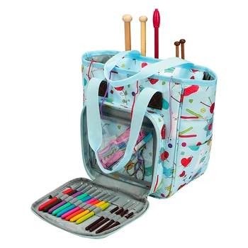 

Jiwuo Creative Travel Closet Oxford Cloth Organizer Case Storage Bag Digital Portable Zipper Storage Pouch DIY Hand Tool Bag
