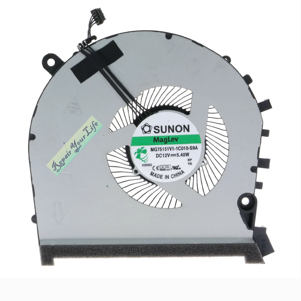 Ventiladores Refrigerando do Processador Central do Computador Gpu para hp Omen 17-cb 17-cb0066tx Rtx2080 Ventilador Refrigerador do Computador L62866 L62864 L57367001 Mg75151v1 Tpn-c144 - Imagem 4