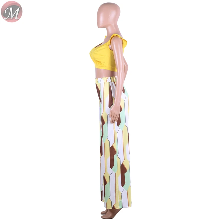 9032114 The new summer 2019 hot style bohemian two-piece set