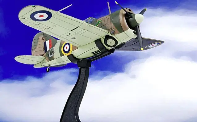 Хобби мастер Брюстер F2A Буффало буйвововол RNZAF № 448 Sqn Noel Sharp Сингапур 1941 1/48 литье под давлением модель самолета
