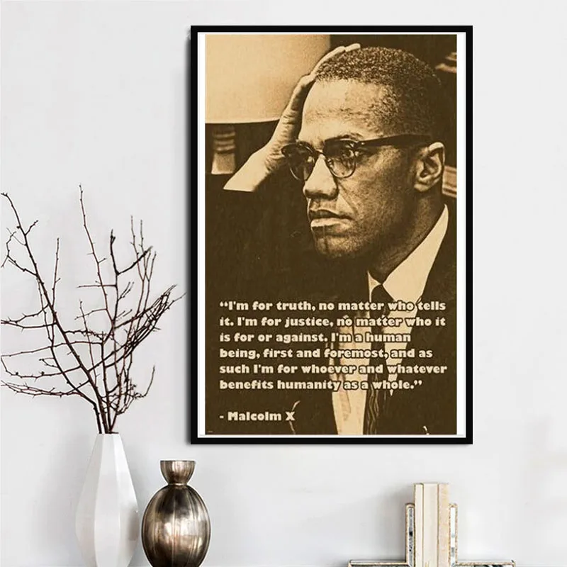 Malcolm X Gun Poster