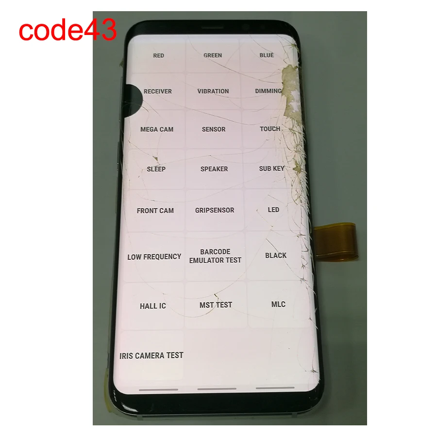 Jpfix подходит для samsung экран S8+ сломанный провод точка один чип мобильный телефон дисплей внутренний и внешний экран