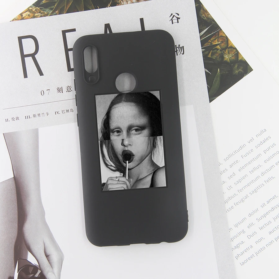 D для huawei P Smart чехол s силиконовый мягкий ТПУ чехол для huawei P Smart Plus чехол для huawei P Smart Z бампер - Цвет: hei