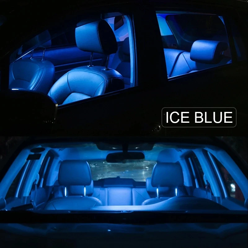 BADEYA 10Pcs Canbus LED Interior Light Kit For Toyota Highlander 2001 2002 2003-2007 Map Glove Box Dome Trunk License Plate Lamp