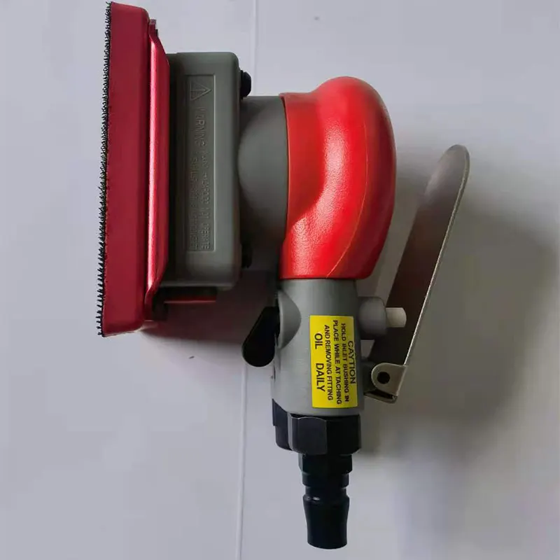 Pneumatic Grinder 75 *100 MM Square For Automobile Paint Polishing Orange Peel Dry Mill Thin Soft Sanding Paper pneumatic grinder