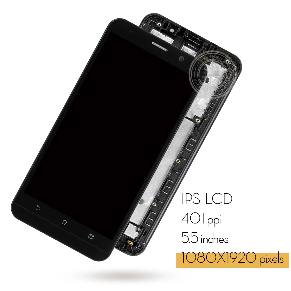 Экран для Asus Zenfone 2 ЖК сенсорный экран Рамка дигитайзер стекло ZE551ML дисплей Z00AD Z00ADB