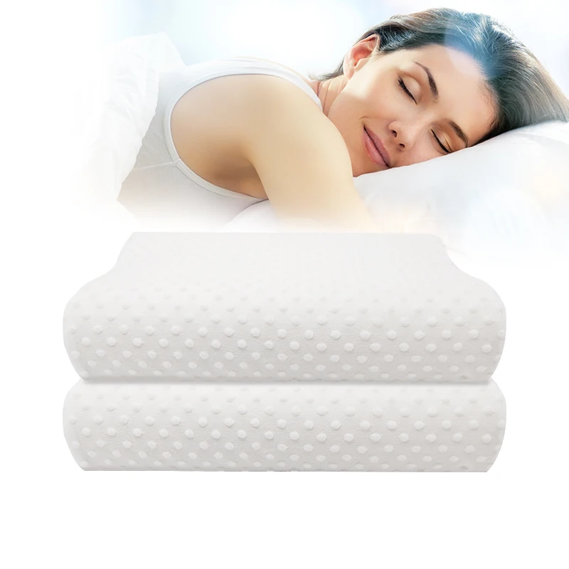 

Slow Rebound Memory Foam Neck Pillow Orthopedic Cervical Coccyx Massager Health Care Pain Release Sleeping Pillow