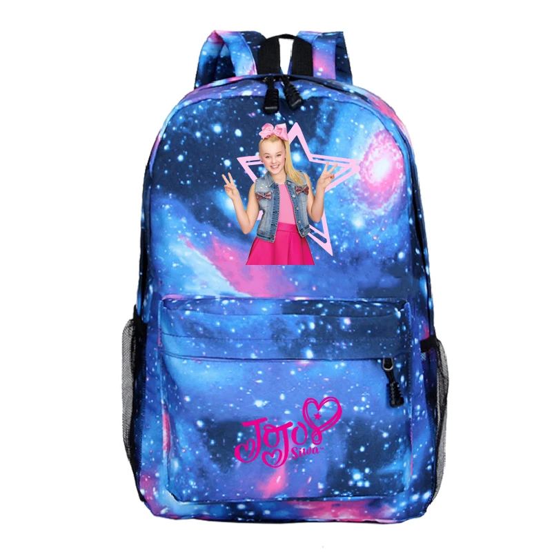 

Jojo's Siwa Pop Child Star Galaxy Space Backpack Fashion Daily Bags Laptop Backpack School Bags Boys Girls Casual Travel Mochila