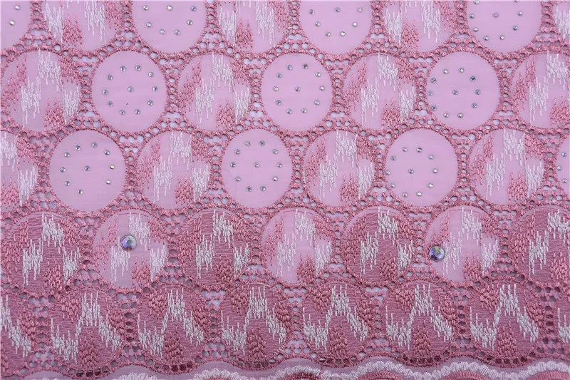 African Polish Lace Fabric High Quality Cotton Swiss Voile Lace Stones Nigerian Swiss Voile Lace Fabric For Men Y1791