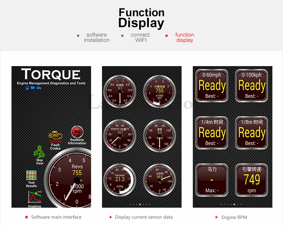ELM327 WiFi Bluetooth V1.5 PIC18F25K80 Chip OBDII Diagnostic Tool IPhoneAndroidPC ELM 327 V 1.5 ICAR2 Auto Scanner Code Reader (10)