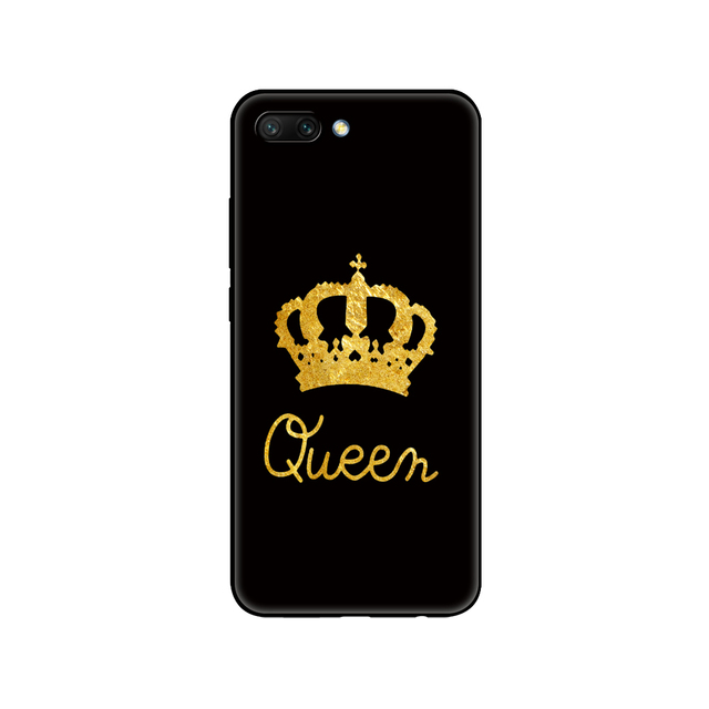honor 10 case soft silicon tpu back phone cover for huawei honor 10 Case Etui protective printing coque black tpu case