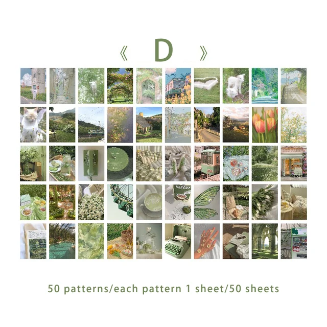 Mr.paper 8 Design Ins Style Japanese Romantic Series Frame Sticker Creative Mini Pocket Decoration DIY Material Sticker D