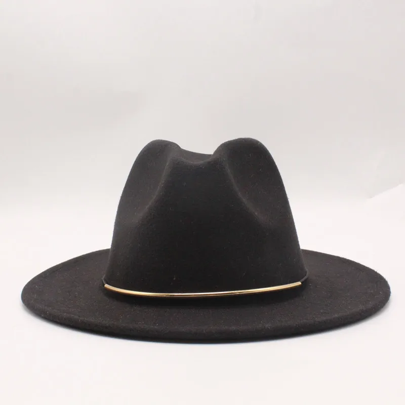 Men Women jazzy Fedora Top Hat Winter Outdoor Casual Hat Dance Party Hat For Elegant Lady Fascinator