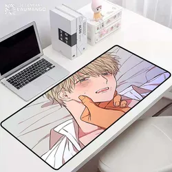 Bl alex acessórios de mesa mouse para computador gaming teclado mousepad empresa tapete de borracha mausepad gamer tapete anime