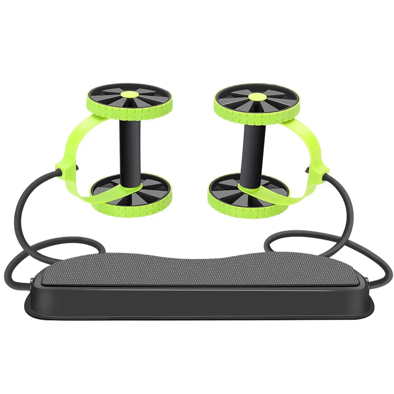 

Wheel Ab Roller Double Muscle Trainer Wheel Abdominal Power resistance bands Gym Arm Waist Leg Training Fitness Exercise