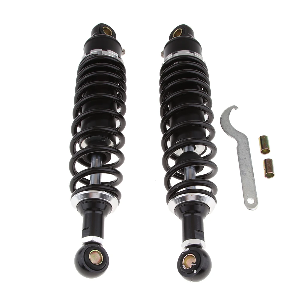 2 Pieces 320mm Motorcycle Dirt Bike Air Shock Absorber Rear Suspension