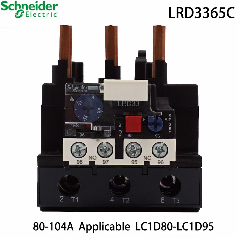 Реле тепловой перегрузки Schneider Electric LRD3365C LR-D3365C 80-104A LC1D | Обустройство дома