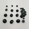 100pcs Toy Eyes Black Buttons with Shank Doll Soft Toy Eyes Craft Animal Eyes for Toys DIY Handmade Clothing Sewing Accessories 6