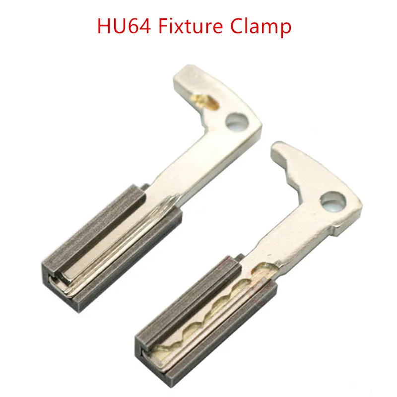 2pcs HU64 Key Machine Fixture clamp for Benz key cutting WENXING DEFU vertical duplicating machines spare parts | Автомобили и