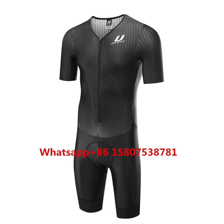 velotec мужской боди триатлонный костюм на заказ ciclismo mtb Дорожная одежда skinsuit мужской короткий рукав велосипед бег соревнование - Цвет: Triathlon 06