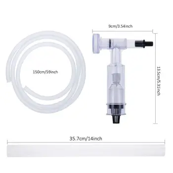 

New Aquarium Fish Tank Cleaner Kit, Cleaning Gravel Filter Pump, Aquarium Gravel Vacuum Siphon Sand Cleaner