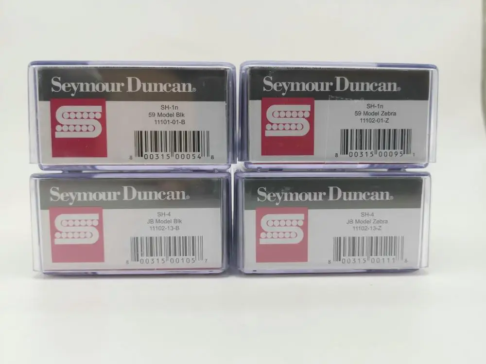 Seymour Duncan Pickup SH1N 59 SH2N Jazz SH4 JB 4C хамбакер набор звукоснимателей Зебра/черный 1 комплект(2 шт.) с упаковкой