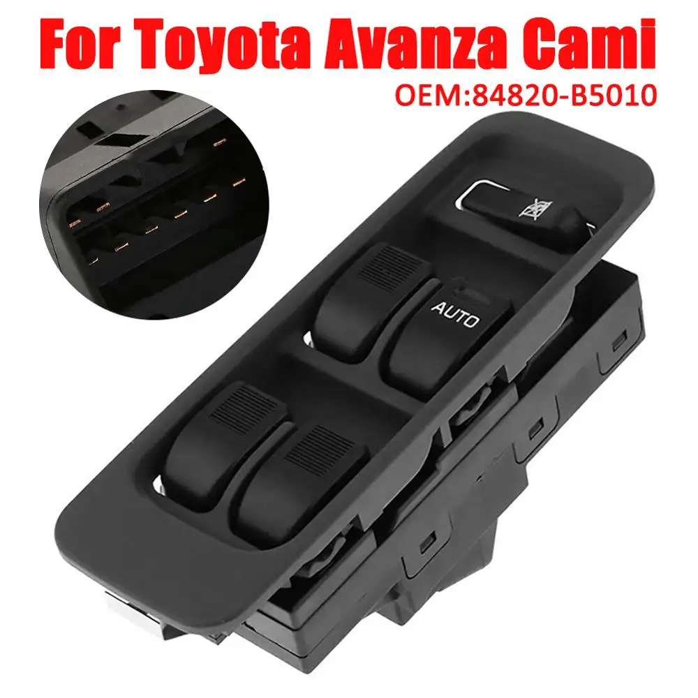 

Auto Window Switch Button For Para Daihatsu/Sirion/Terios/Serion/YRV 1998-2001 Front Left Drive Electric Master Power Switch