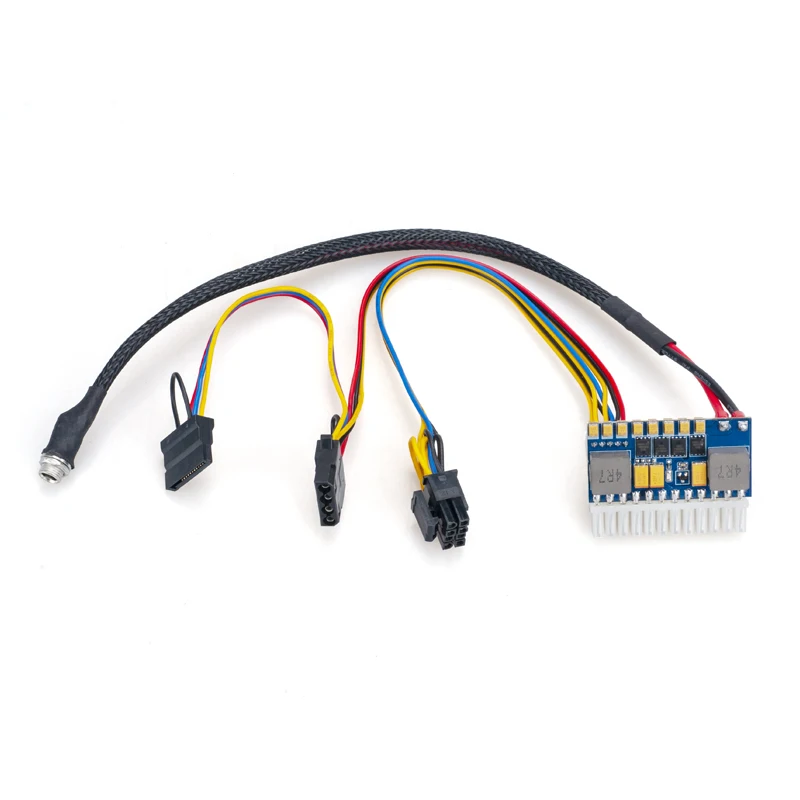 RGEEK DC 12V 250W 24 핀 피코 파워 PSU ATX 스위치, pcio PSU 자동 미니 ITX 고전력 공급 모듈 ITX